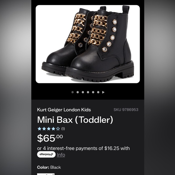Kurt Geiger Mini Bax Boot - Picture 1 of 2